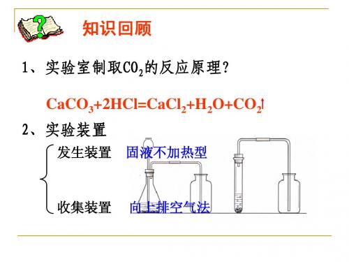 课题3第一课时 二氧化碳的性质