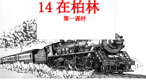 部编本六年级语文上14 在柏林