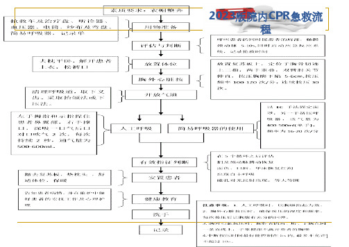 2023急症急救流程图