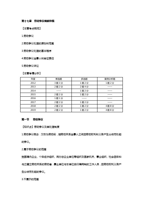 中级经济师人力资源专业讲解第十七章