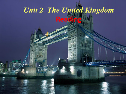 M5 Unit 2  The United Kingdom  Reading