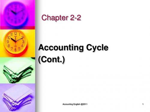 Chapter2-2  Accounting Cycle