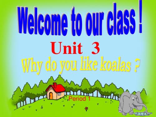 英语：Unit 3 Why do you like koalas课件(人教新目标七年级下)