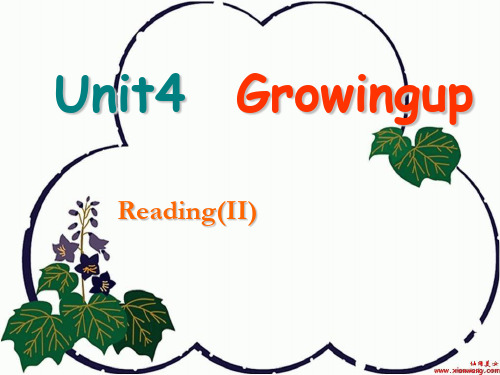 牛津译林版英语九上Unit4Reading(II)