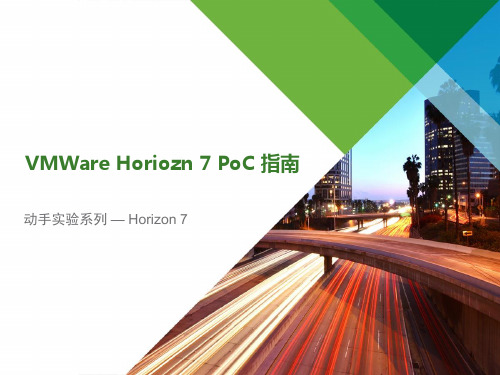 VMWare Horiozn 7 PoC指南