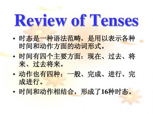 初中英语零基础学语法--七年级时态
