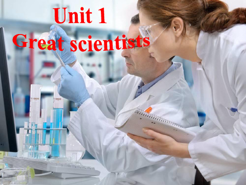 人教版高中英语必修5Unit 1 Great scientists Grammar课件(共27张PPT)