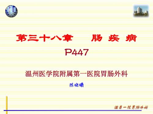 外科学 肠疾病