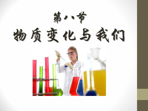 《物质变化与我们》物质的变化2-教科版六年级科学下册PPT课件