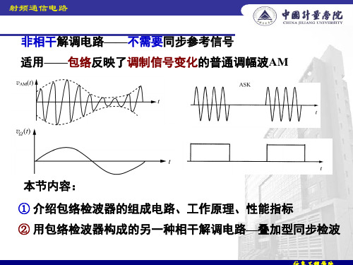 调幅波的包络检波电路