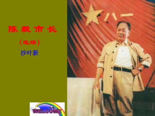 陈毅市长