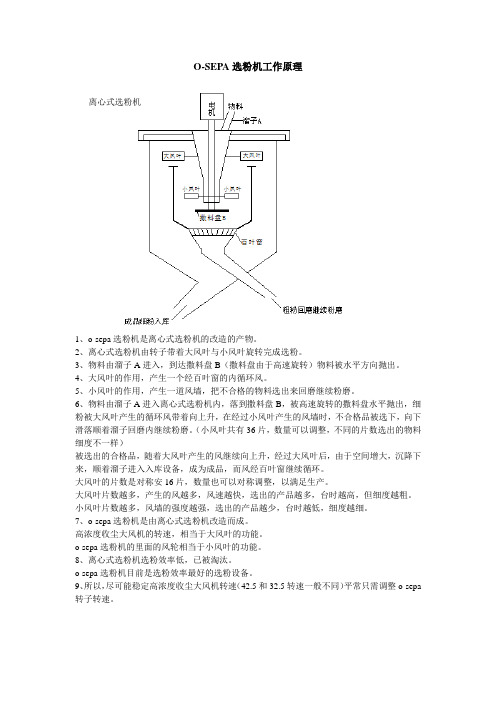 o-sepa选粉机工作原理