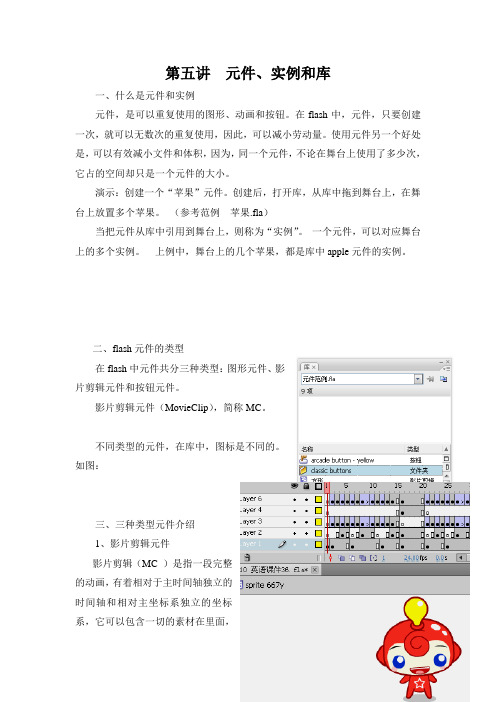 05_flash培训_元件、实例和库