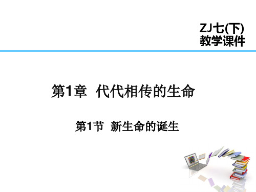 浙教科学七年级科学下册第一章  代代相传的生命第1节 新生命的诞生