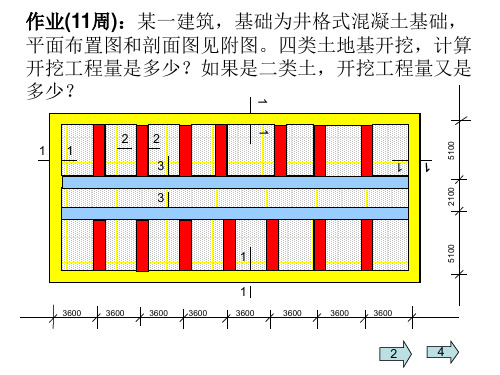 作业-土方工程量讲解