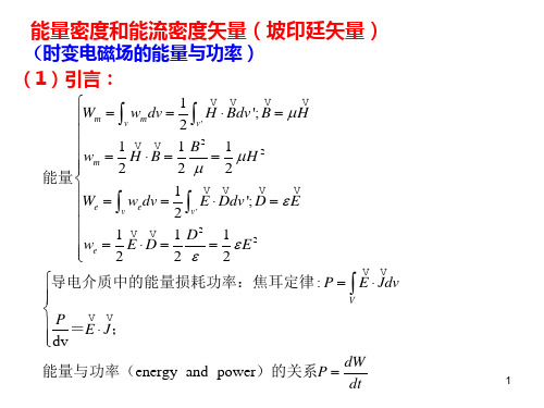 hgq 63电磁场的能流密度.ppt