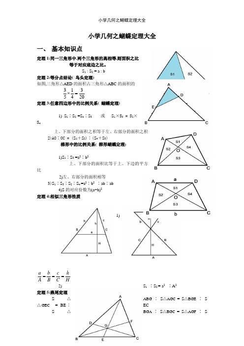 小学几何之蝴蝶定理大全