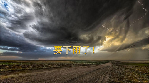 人教版二年级语文下册《雷雨》公开课教学PPT课