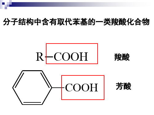 羧酸及其酯类药物的分析