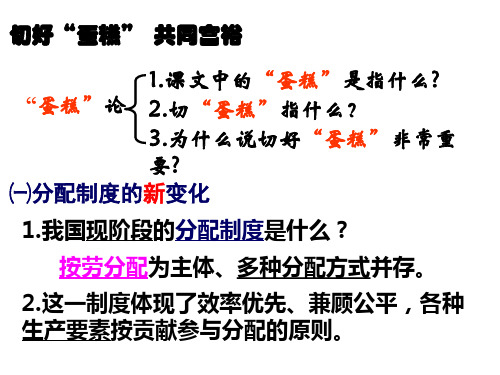九年级政治全民共同致富(PPT)4-1