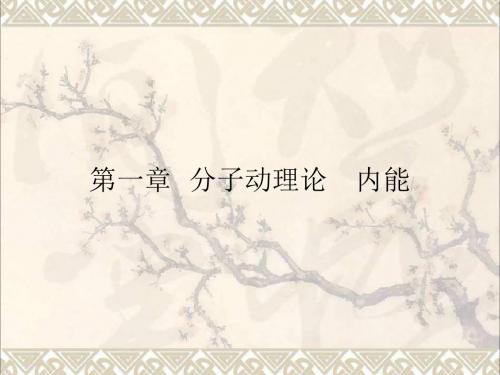 2018版高中物理1.1分子及其热运动课件新人教版选修1_2