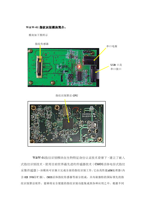 指纹识别模块