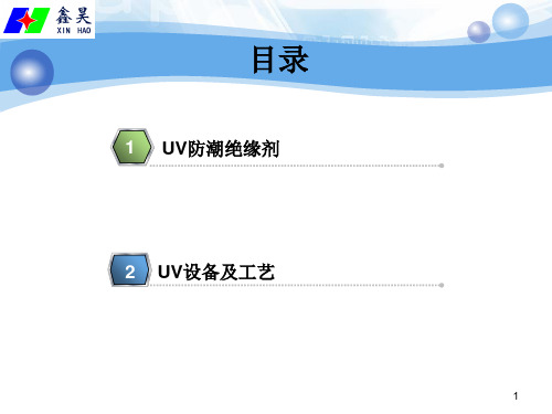 UV材料及Coating工艺PPT课件