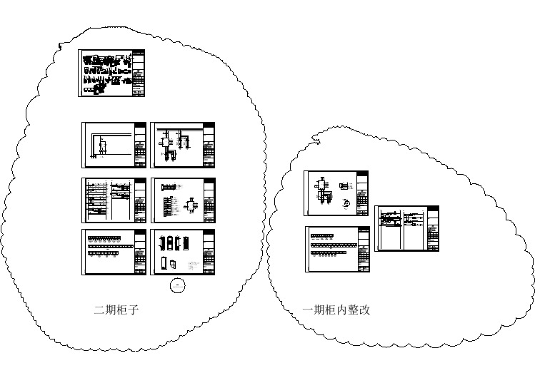 污水处理电控原理图cad电气图纸