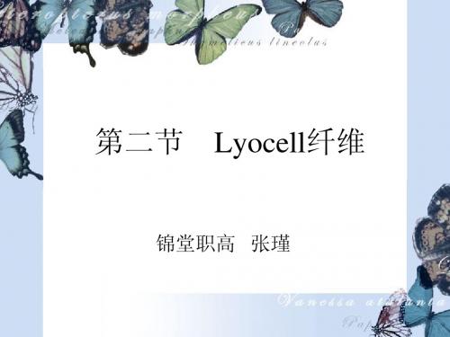 第二节    Lyocell纤维