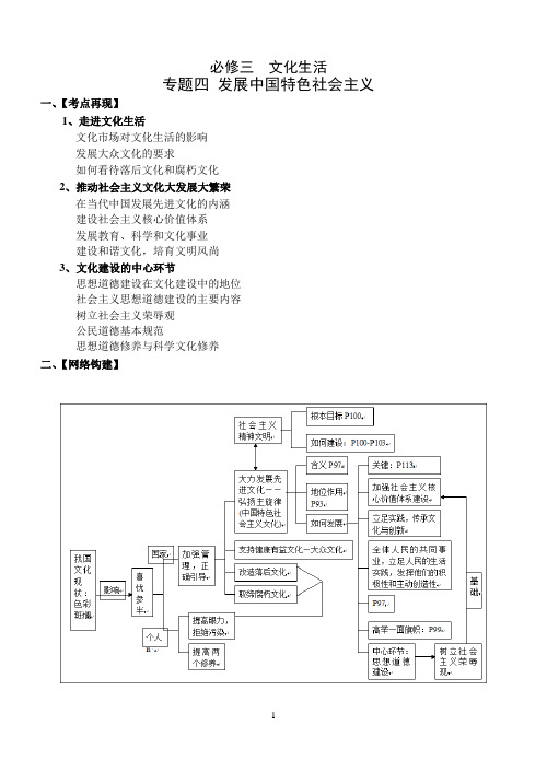 2013年文化生活专题四第二轮复习学案