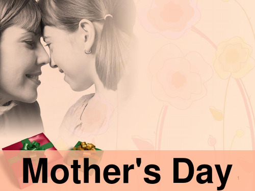 mother's-dayPPT课件