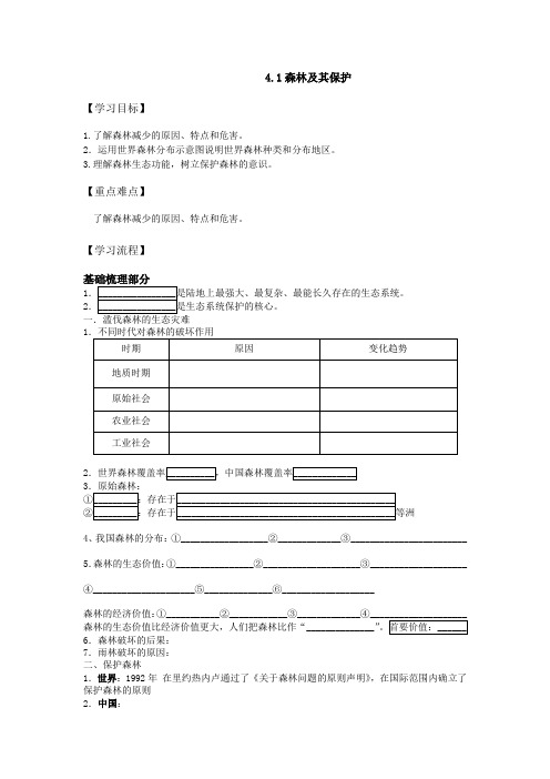 人教版高中地理选修6《第四章 生态环境保护 第一节 森林及其保护》_9