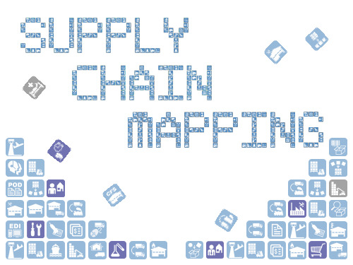 Supply Chain Icons 供应链物流图标