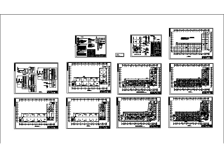 某市区大型人民医院电气设备详图