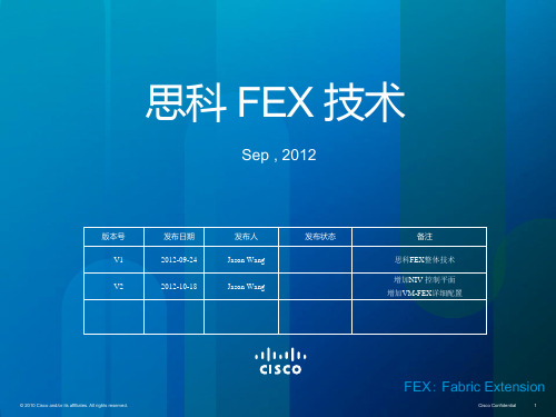 cisco-FEX宝典