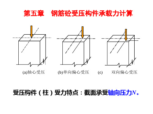 5受压构件的承载能力计算