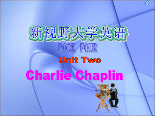 原创 新视野读写 book4-2A Charlie Chaplin