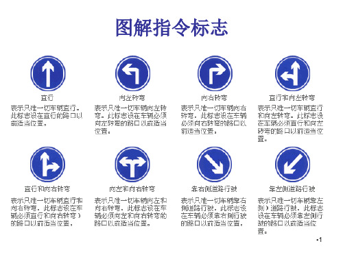 道路安全知识培训PPT课件