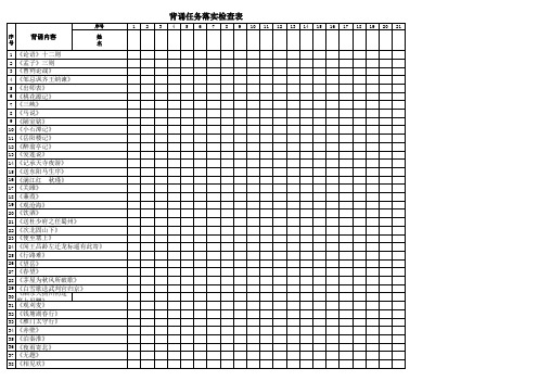 语文背诵任务落实检查表 改版后(1)