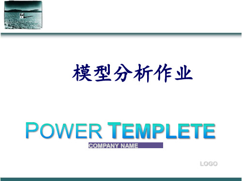 服装成列作业--服装店面模型分析