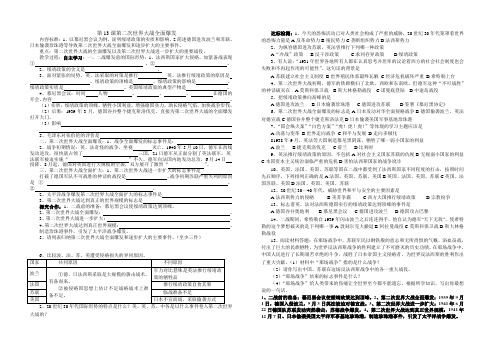 第13课第二次世界大战全面爆发