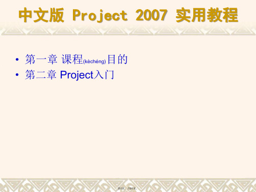 Project操作指南教程(共91张)