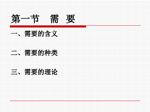 六章行为动力ppt课件49页PPT