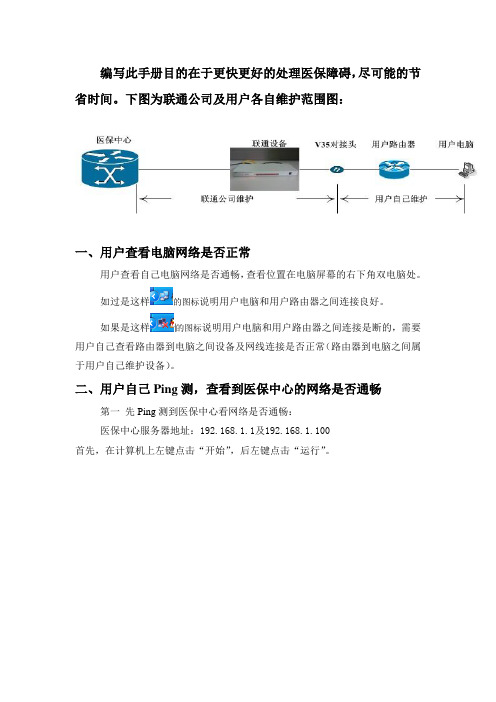 医保网络使用手册20140604(1)