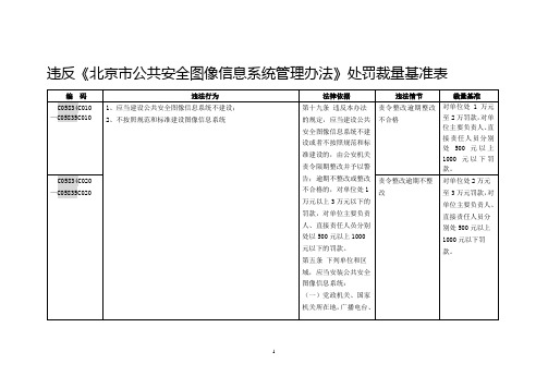 北京公共安全图像信息系统管理行政