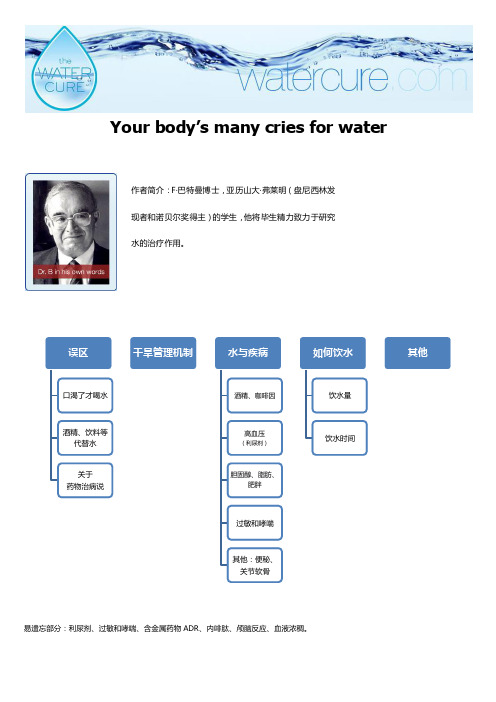 水是最好的药