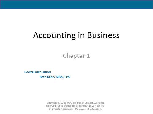 Fundamental Accounting Principles (1)