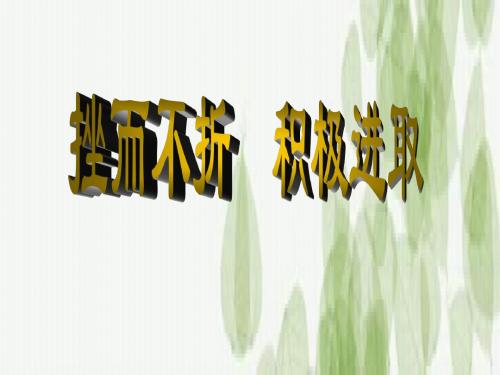 鲁教版七上《第九课 风雨中我在成长》(第2框)ppt课件