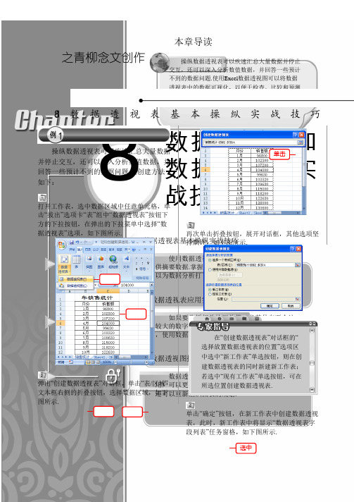 excel2010之数据透视表和数据透视图技巧