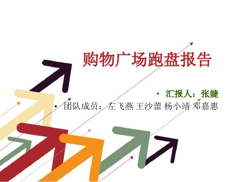 购物广场跑盘总结报告
